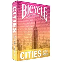 Bicycle Cities of the World - Premium Speelkaarten - 52 bestemmingen - Collectible