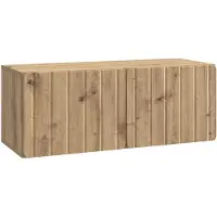 vidaXL Wandmontage TV-kast 78,5 x 31 x 30 cm Artisanaal eiken