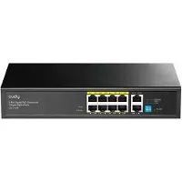 Cudy GS1010PE netwerk-switch Unmanaged Gigabit Ethernet (10/100/1000) Power over Ethernet (PoE) Zwart