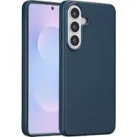 Accezz MagSafe Leather Backcover voor de Samsung Galaxy S26 Plus - Nightfall Blue