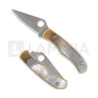 Spyderco Bug Slip Joint Abalone