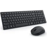 Dell Pro compact stil toetsenbord en stille muis - KM555 - VS internationaal (QWERTY)