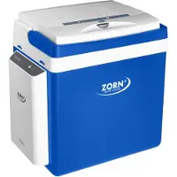 Zorn Cooler Z 26 LNE 7,8 Ah Accukoelbox Energielabel: E (A - G) Thermo-elektrisch 12 V, 230 V DC/AC Blauw-wit 25 l