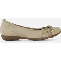 Gabor Ballerina's beige Leer Maat 6,5