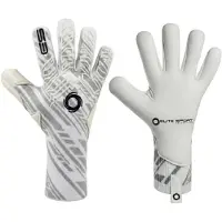 Elite Sport T1W Knit Keepershandschoenen Wit Zwart