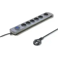 Qoltec 50165 Spannungsschutz 6 AC-Ausgänge
