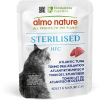 Almo Nature 24x Hfc Sterilised Kattenvoer Tonijn Uit De Atlantische Oceaan 50 Gr