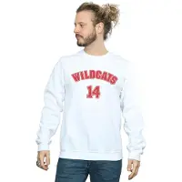 Disney Heren High School Musical The Musical Wildcats 14 Sweatshirt (Wit)