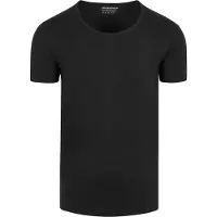 Garage Basis t-shirt diepe ronde hals bodyfit