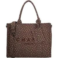 Charm London Bond Avenue Laptoptas - 15.6" laptopvak - afneembare schouderriem - hert