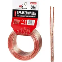 Macleans Luidsprekerkabel Speaker Audiokabel Hifi 50 m