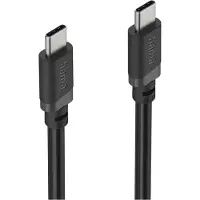 Hama 00201806 USB-laadkabel USB 2.0 USB-C stekker 1 m Zwart