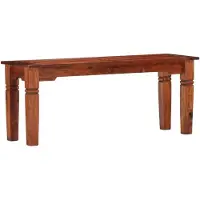 vidaXL Bank 110 cm massief acaciahout