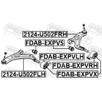 FEBEST 2124-U502FRH Draagarm