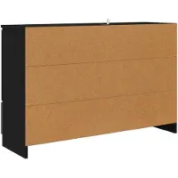 vidaXL Dressoir Zwart 100 x 30 x 65,6 Bewerkt hout