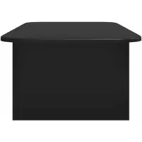 vidaXL Salontafel Zwart 93 x 53 x 33 cm Bewerkt hout