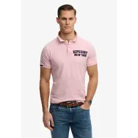 Superdry Shirt pink / zwart