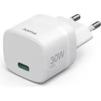 Hama Fast Charger Gan Usb-c Pd Zero Standby 30 W White