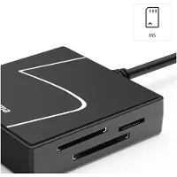 Hama Externe geheugenkaartlezer USB-C Zwart