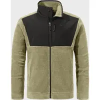 Schöffel Funktionele fleece-jas 'Gregale' kaki / zwart