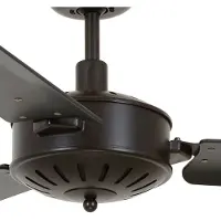 Beacon Lighting Plafondventilator Airfusion Carolina, zwart, stil Carolina, zwart, Woon-/ Eetkamer, Kunststof, Modern