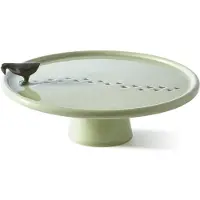 Pols Potten Serveerbord Plate Walking Duck Green Grey