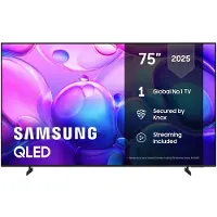 Samsung TQ75Q6FAAU 190,5 cm (75") 4K Ultra HD Smart TV Wifi Zwart - Smart TV