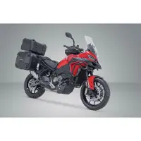 SW-Motech Adventure set DUSC met topkoffer XL - Zwart. Ducati Multistrada V2 / V2 S (24-).