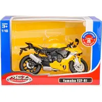 Carmotion Model 1:18, YAMAHA YZF-R1, geel