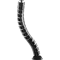 InLine Flexibele kabelgoot, verticaal voor tafels, 0,80m, zwart