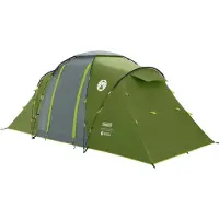 Coleman Spruce Falls 4 Blackout familietent – 4 persoons tent – verduisterend – waterdicht - groen