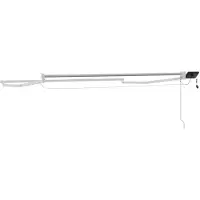 vidaXL Elektrisch Uittrekbaar Markies Frame Wit 3 x 2,5 m Aluminium