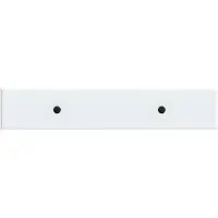 vidaXL Wandgemonteerde Zijtafel Wit 87,5 x 34,5 x 17 cm Bewerkt hout