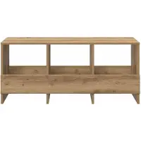 vidaXL Tijdschriftenrek Artisan Eiken 102 x 30 x 45 cm