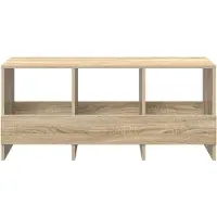 vidaXL Tijdschriftenrek Sonoma Eik 102 x 30 x 45 cm