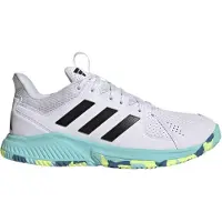 Adidas Sportschoen 'Court Flight' turquoise / zwart / wit