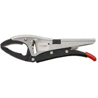 Kstools KS TOOLS klemmen - met tandrail en tandwiel - 250 mm - 800g - 115.1037
