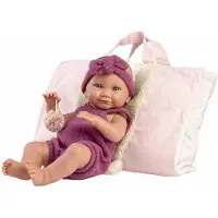 Llorens babypop meisje full body in slaapzak 40 cm