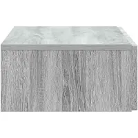 vidaXL Wandgemonteerde bijzettafel, 87,5 x 34,5 x 17 cm, houtvezel