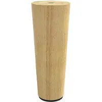 vidaXL Meubelvoeten 12 st Bruin Ø 44 x 100 mm Massief Eucalyptus Hout