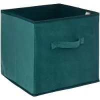 Paris Prix Boite de rangement 31x31 cm - Velours Bleu