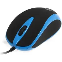 Media-Tech PLANO MT1091B - souris - USB - bleu