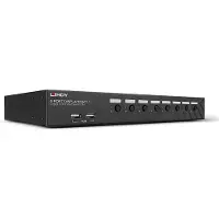 Lindy 8 Port DisplayPort 1.2 USB 2.0 KVM Switch KVM-switch 8 poorten DisplayPort 3840 x 2160 Pixel