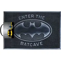 Pyramid - DC Comics Deurmat - Enter The Batcave - voor Geen - zwart-grijs - Maat Standard