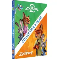 Walt Disney Coffret Zootopie 2 Films DVD FR