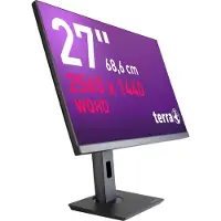 Wortmann AG 2775W LCD-monitor Energielabel F (A - G) 68.6 cm (27 inch) 2560 x 1440 Pixel 16:9 5 ms HDMI, DisplayPort, USB-C, Hoofdtelefoonaansluiting, RJ45 IPS LCD