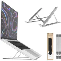 Voomy ECO T5 - Laptop Standaard - Recycled - Zilver
