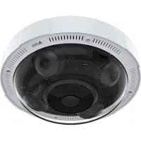Axis P3737-PLE - Netwerkpanoramacamera - Multisensor - Koepelvormig - Voor buitengebruik - Vandaalbestendig / Weerbestendig - Kleur (dag en nacht)
