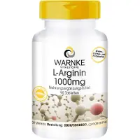 Warnke Vitalstoffe GmbH Vitalstoffe | L-arginine 1000 mg 90 St