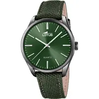 Lotus Analoog horloge groen